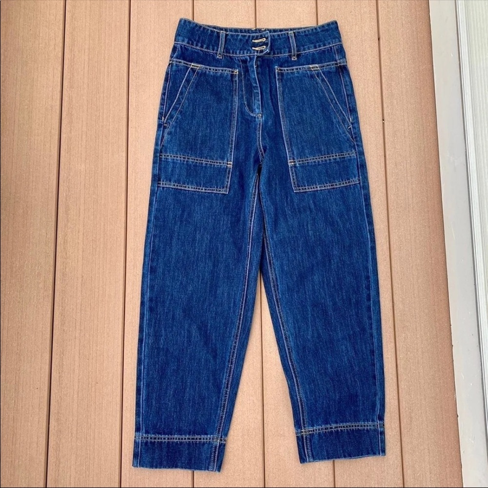 Forever 21 high rise wide legged jeans